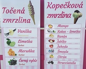 Provozovna Zmrzlinárna Řečkovice – cukrárna Větrník