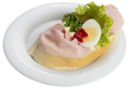 Chlebíček šunkový
