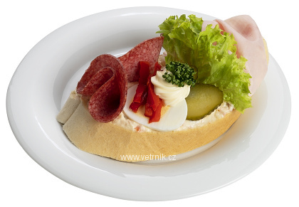 Chlebíček Šunka-herkules