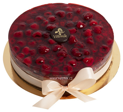 Cheesecake pařížský s malinami