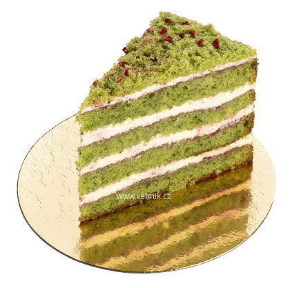 Mechový dort - klínek