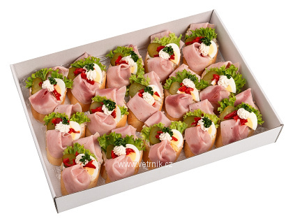 MINIchlebíčky - Set Šunkový