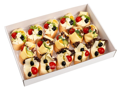 MINIchlebíčky - Set Vegetarián